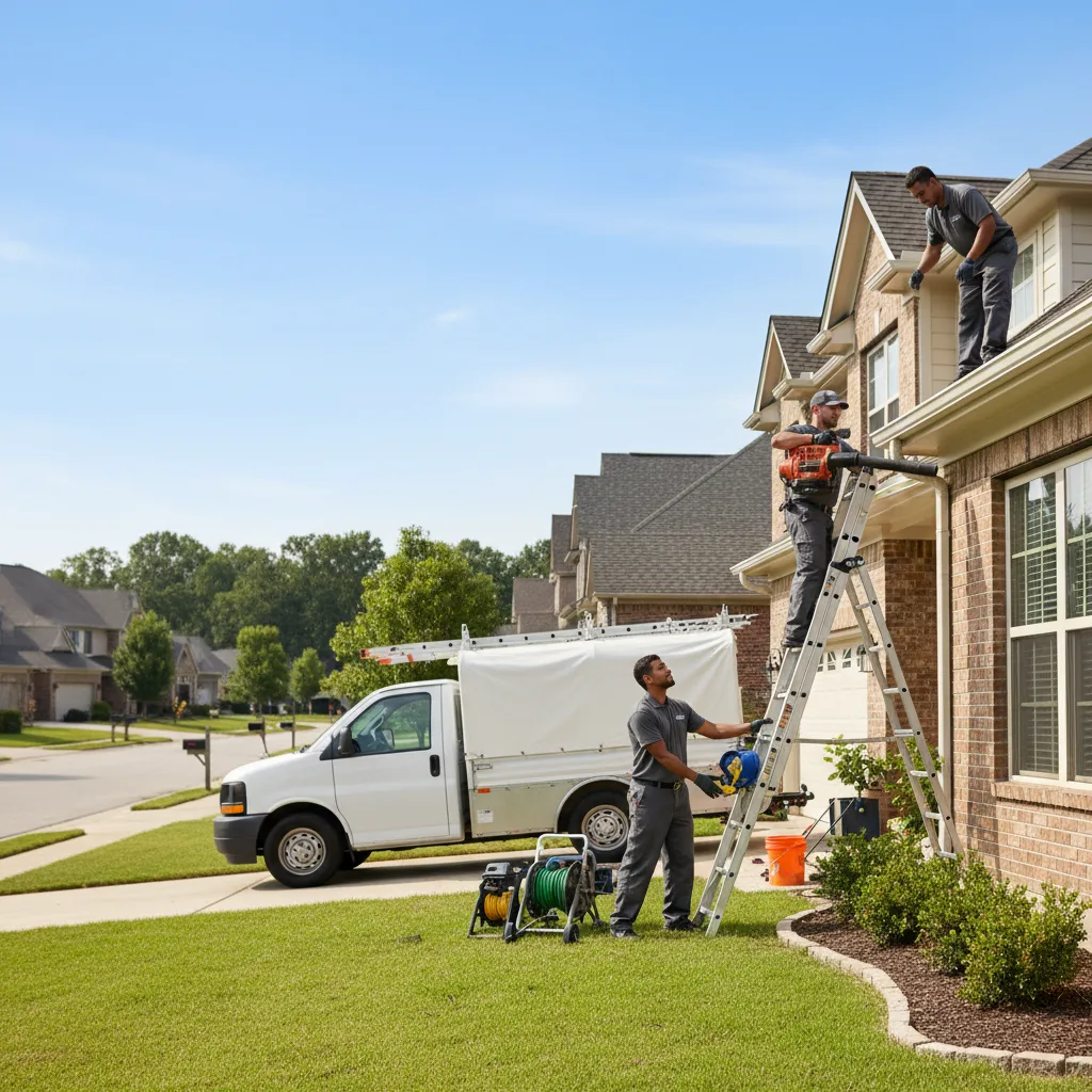 Home Gutter Service in Yatesville, GA near me